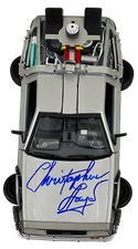CHRISTOPHER LLOYD SIGNED BACK TO THE FUTURE 1:24 DELOREAN DIECAST BECKETT COA