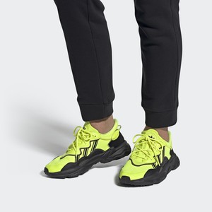 highlighter green sneakers