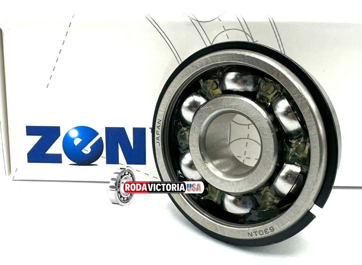 ZEN 6301 Z NR BALL BEARING METAL SHIELDED ONE SIDE + SNAP RING