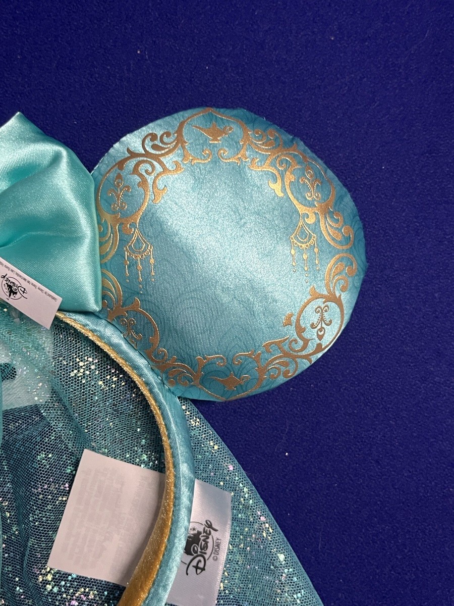 2024 Disney Parks Aladdin Princess Jasmine Jeweled Veil Ear
