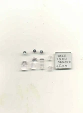 Jars: 5/Pk  dollhouse miniature FR40001 plastic 1/12 scale