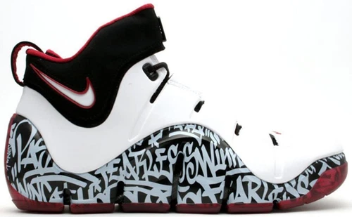 - Nike Zoom LeBron 4 2006 Graffiti