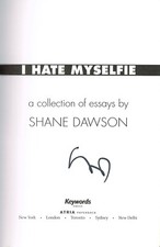 Shane Dawson SIGNED I Hate My Selfie Book Not Mint COA