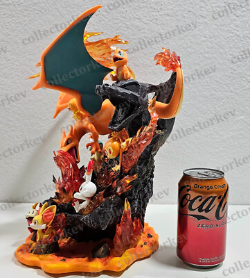 Figurine Pokémon Dracaufeu flamboyant et dynamique - Univers Collection