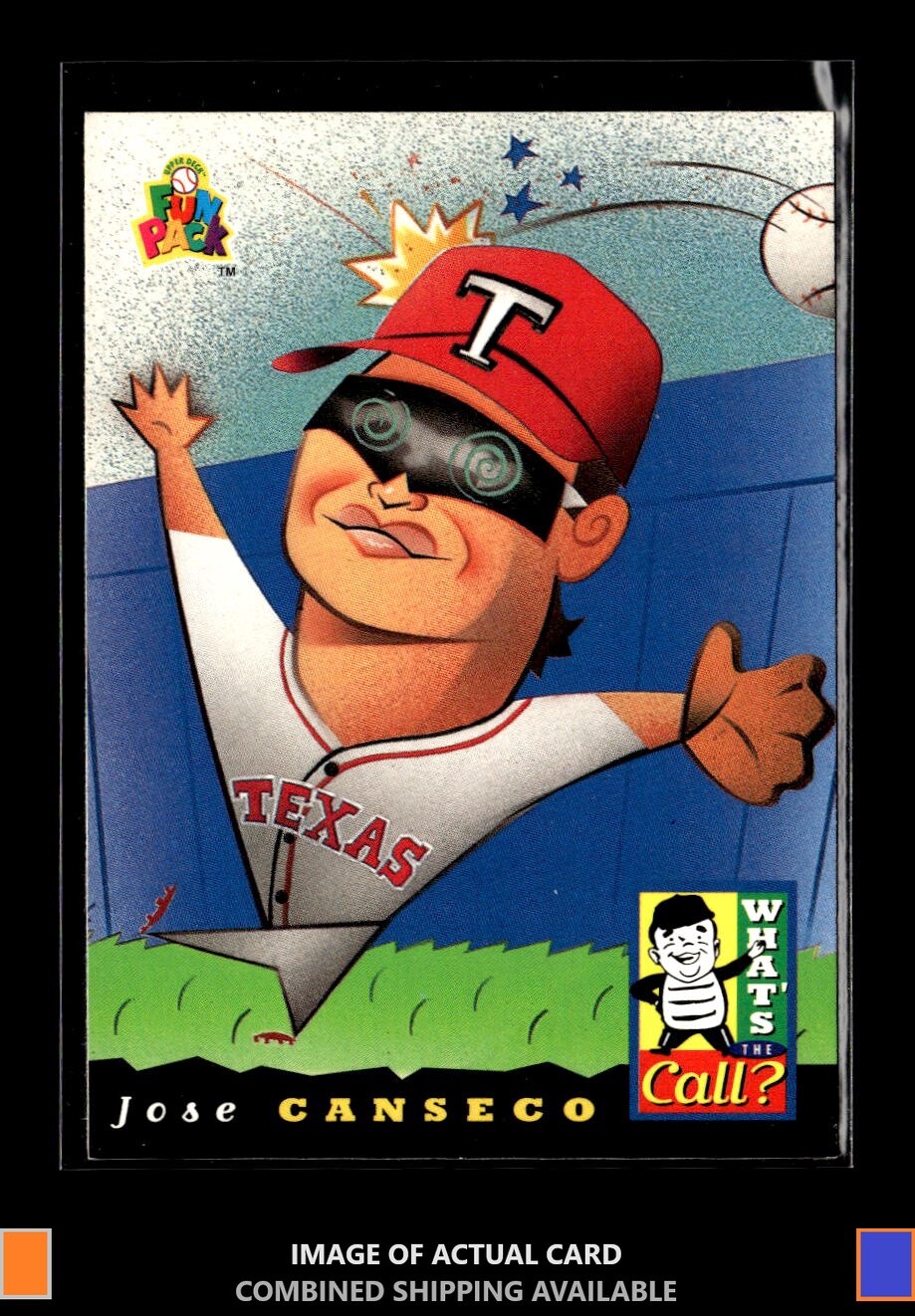 1994 Upper Deck Fun Pack #209 Jose Canseco Texas Rangers