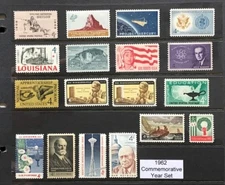 1962 US Commemorative Year Set (Complete) #1179, 1191-1207 MNH  FREE SHIPPING
