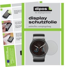 6x film for Uhr 43 mm diameter protective anti-reflective protection