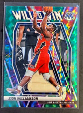 ZION WILLIAMSON - 2020-21 PANINI MOSAIC  #13 - GREEN PRIZM