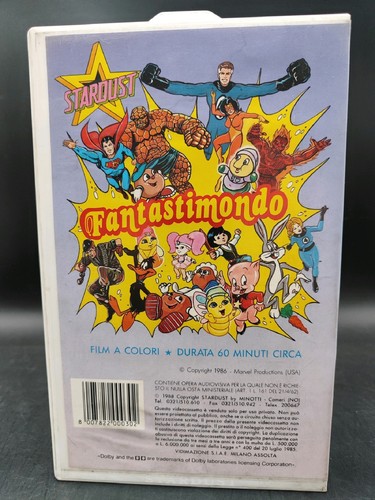 Jem Holograms Magia a Broadway 1985 VHS Stardust Fantastimondo - Foto 6 di 6
