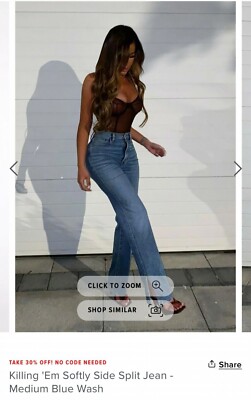 fashion nova killing them softly jeans 