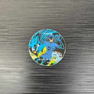 Pogs - 90's Milk Caps - Random Pack of 13 Pogs - Featuring Cat Woman - 1993/1994