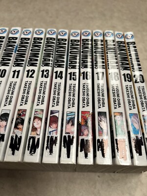 Bakuman Near Complete Set 1-20 Manga English *missing #5 | eBay
