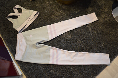 Set Beyond Limits Sport Leggings und passender Cut Out BH 36