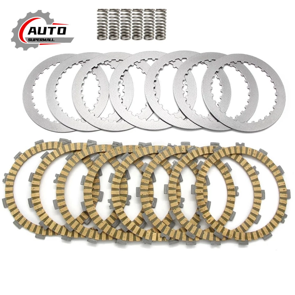 Fit Honda CRF450R Heavy Duty Clutch Kit Disks Discs CRF450 CRF 450R 2002-2008 Foto 2 de 4