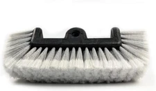 CARCAREZ 12" Car Wash Brush with Soft Bristle for Auto RV Truck Boat Gray 