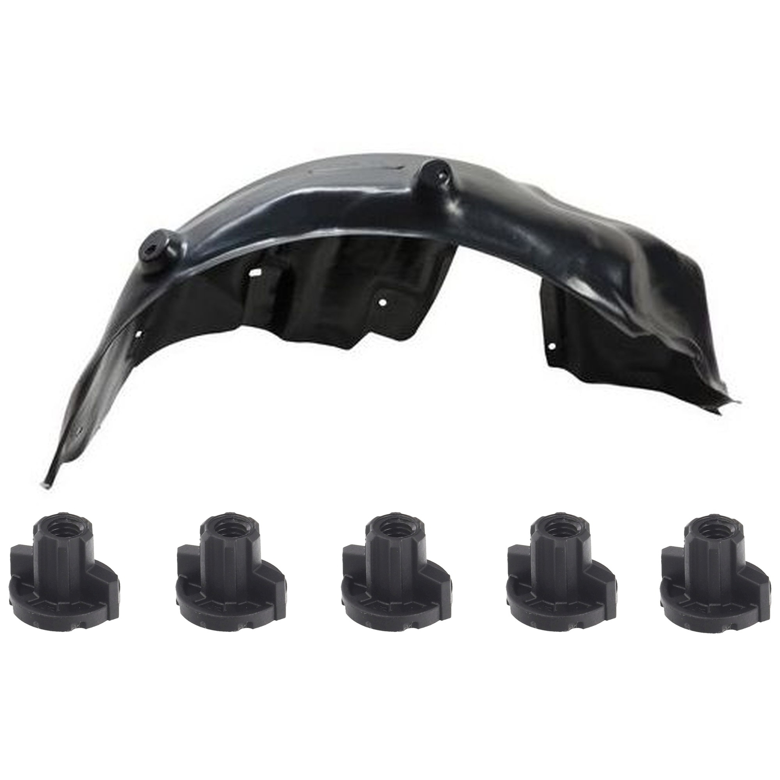 Garde-boue arrière gauche de qualité supérieure en HDPE pour Toyota Auris II