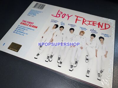 Boyfriend 1st Single Album Self Titled CD Photobook New Sealed