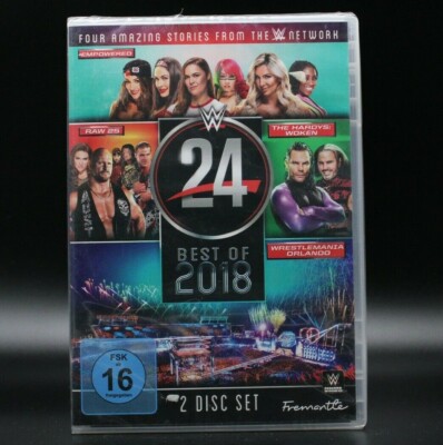WWE 24 - THE BEST OF 2018   2 DVD NEU und OVP Wrestlemania, RAW, Wrestling