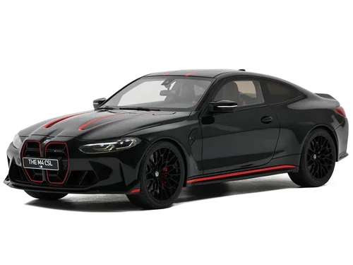 GT Spirit BMW M4 CSL BLACK W/ RED STRIPE GT904 1:18*New*LAST