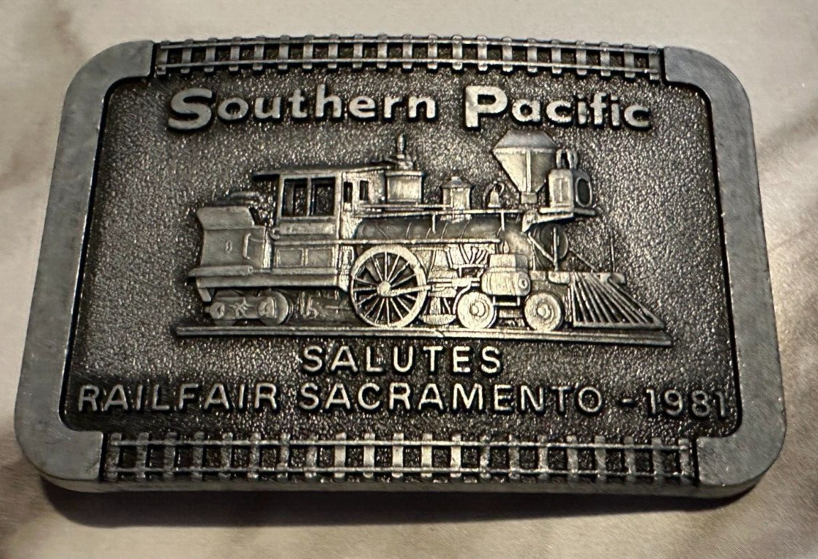 1981 Belt Buckle *SOUTHERN PACIFIC * - Gem