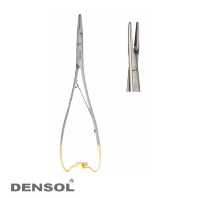 Dental Needle Holder Hosel TC 20cm Tungsten Carbide Tip TGA Reg DENSOL 