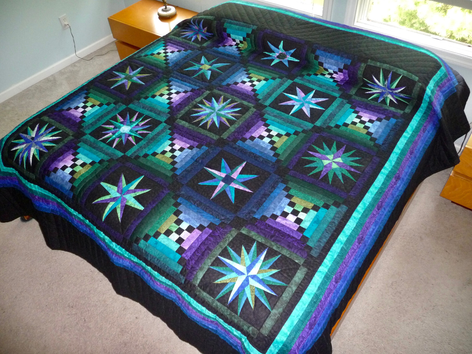 Amish King Quilt Amish Queen Quilt for Sale New Moonglow Amish Quilt