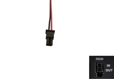 2-Pin Mini Remote Input Output Plug Harness AUDISON SR 1.500 SR 5.600 SR 6.600