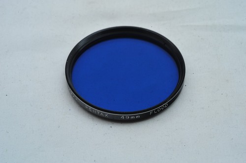 @ SakuraDo @ Excellent & Rare Box Set @ Asahi Pentax 49mm Flood Blue Lens Filter - Picture 5 of 6