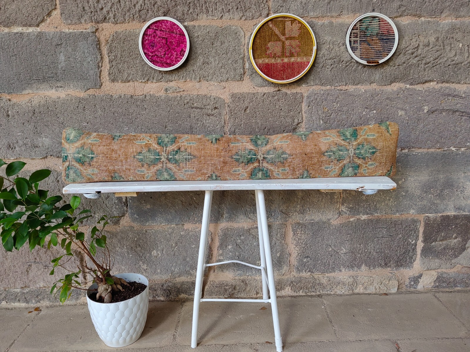 LONG BOLSTER PILLOW TURKISH RUG PILLOW LONG BED PILLOW LONG LUMBAR PILLOW DECOR