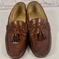Allen Edmonds Shoes Men's Size 8D Brown Tassel Loafers Slip-On