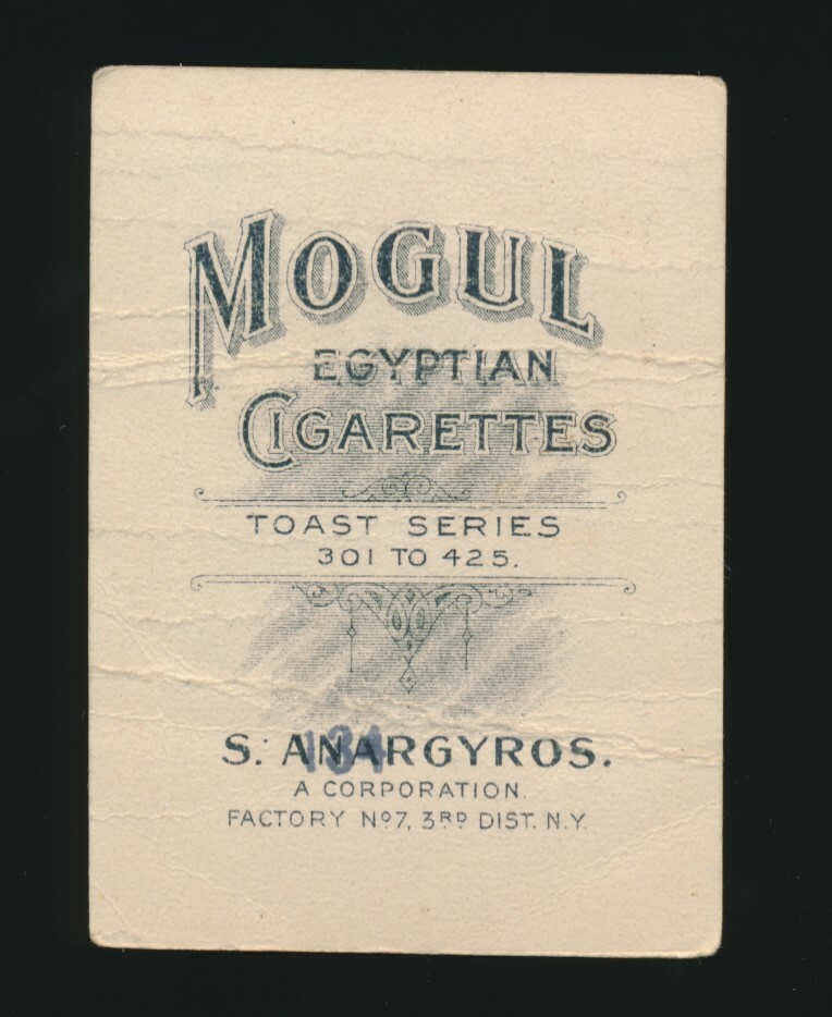 1910 T112 Mogul Cigarettes TOAST SERIES (301-425) #412 Leo Tolstoi