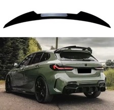 BMW 1er F40 2019-2024 M Performance Glanz Schwarz Aero Wing Spoiler Verl�ngerung