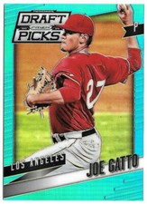2014 Joe Gatto Panini Prizm Draft Picks Rookie Powder Blue Refractor 080/199