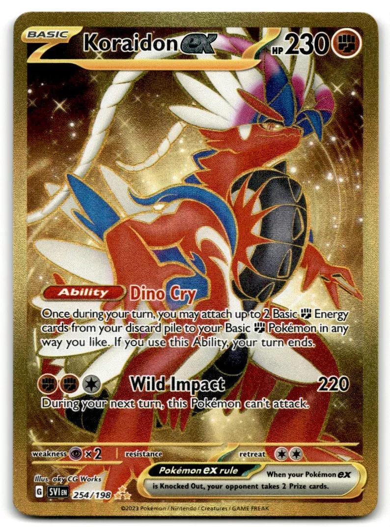 Koraidon Ex Oversized Card 