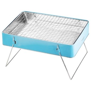  Portable Charcoal Grill Bbq Grilling Rack Convenient Camping Barbecue Tool