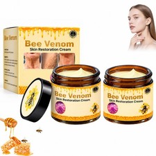 Bee Venom Skin Restoration Cream 2026 Repair For All Body Parts 2 Bottles