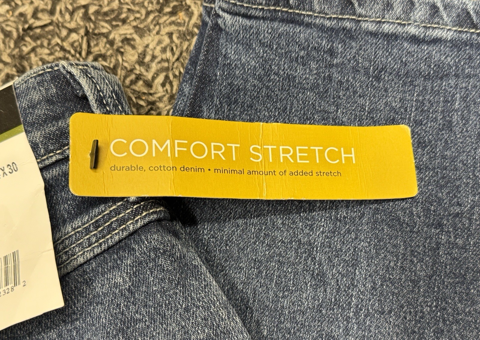 Lee Mens Work Carpenter Denim Jeans Original Stone 54x30 54W 30L NWT Stretch