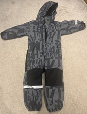 H&M Kids Camo All In One Snow Suit Ski-ing ages 4 - 6