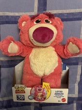 Disney Toy Story Lotso The Bear 30th Anniversary Interactive Soft Toy Mattel 