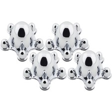 Bullet-style Spider Cap Wheel Hub Cover Kit 5 On 4.75 Inch