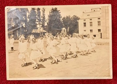 Chaffey Union High School  CA  1920 era dancers, ONTARIO Rancho Cucamonga CHEERS