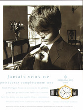 PUB MONTRES " PATEK PHILIPPE  " 1996  ( 3  )