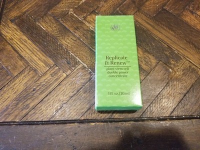Serious Skincare Replicate & Renew Plant Stem Cell Double Conc. 1 oz. New