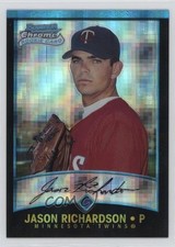 2001 Bowman Chrome Rookie Refractors X-Fractor Jason Richardson #177 11z5