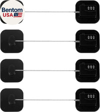 Refrigerator Lock, Heavy Duty Fridge Lock, Combination Lock for Refrigerator Cab