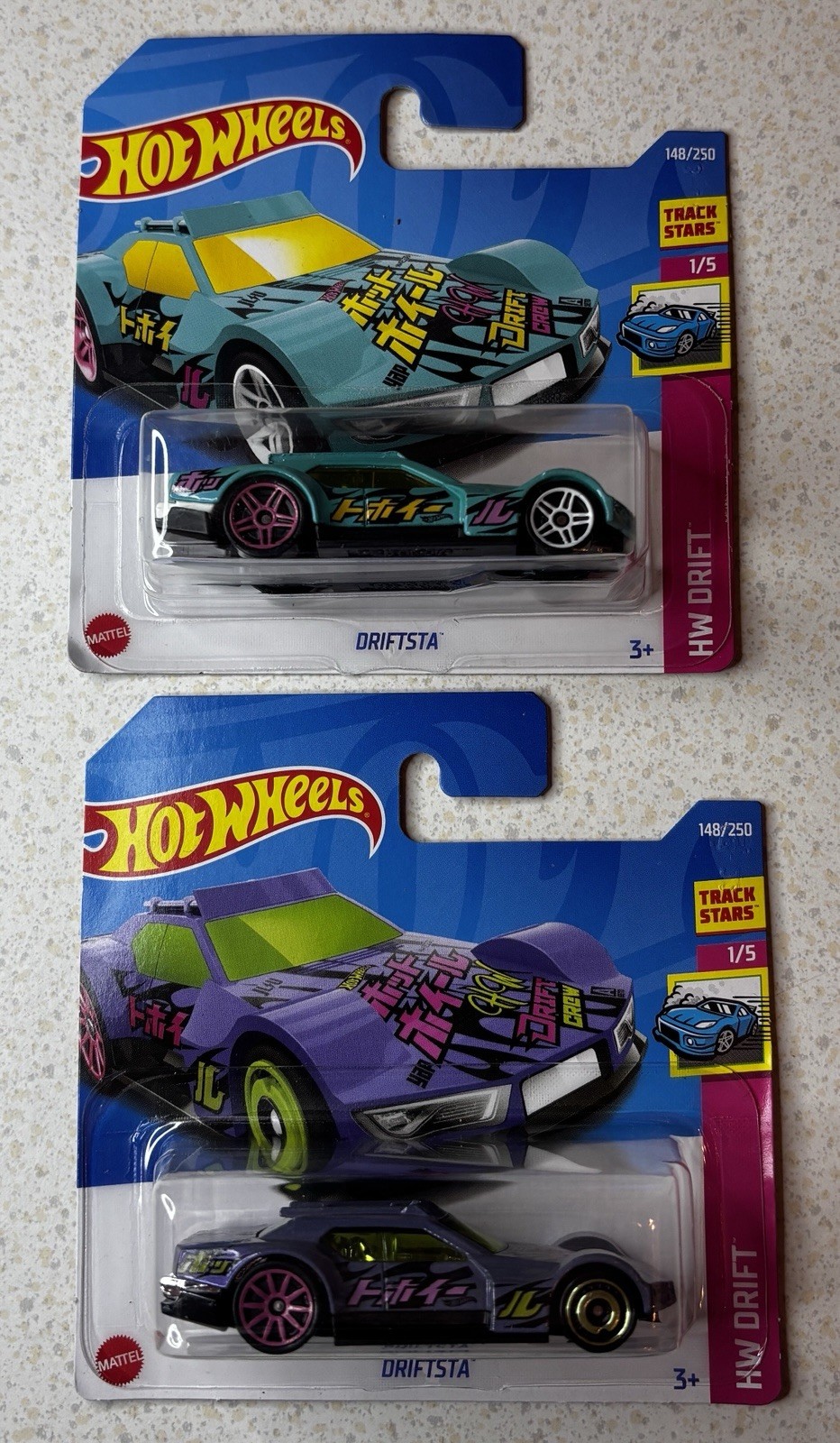 Hot Wheels 2022 Driftsta HW Drift 148/250 Short Card New Sealed