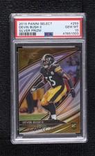 2019 Panini Select Field Level Silver Prizm Devin Bush II #259 PSA 10 GEM MT n0c