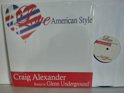 CRAIG ALEXANDER - "LOVE AMERICAN STYLE" / GLENN UNDERGROUND / UNIFIED 2007 - Zdjęcie 1 z 3