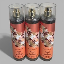 Bath  Body Works 3pc Lot Fall in Bloom Fine Fragrance Mist  8oz 236ml x3 