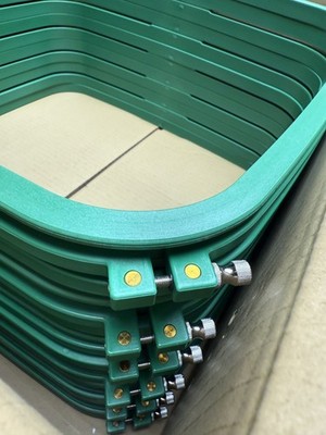 Tajima 480 X 419 Embroidery Hoop Frame Jacket Back Full NEW LOT OF 12- 480x419mm